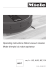 Operating instructions Robot vacuum cleaner Mode d