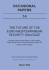 The future of the Euro-Mediterannean security dialogue