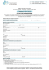 FICHE PRE ADMISSION - Centre Hospitalier de Montceau