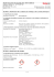 Feuille-document de s&eacute;curit&eacute; selon 1907/2006/CE