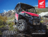 véhicules côte à côte - Honda ATV