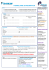 Fiche d`inscription stages