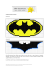 Grilles de broderie – Batman Grille n°01 Grille n°02