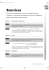 Exercices livre
