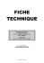 fiche technique tab - Théâtre Armande Béjart