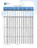 Table de vapeur saturée