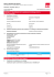 Fiche de Données de Sécurité: Chloramine T trihydratée
