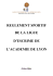 Ligue d`Escrime de l`Acad&eacute;mie de Lyon