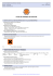 fiche de données de sécurité