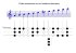 Flûtet renaissance en sol: tablature diatonique