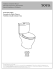 Dual Flush Toilets Excusado de Doble Cisterna Toilettes à