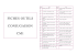 FICHES OUTILS CONJUGAISON CM1