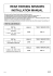 REAR PARKING SENSORS INSTALLATION MANUAL
