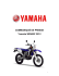 COMMUNIQUÉ DE PRESSE Yamaha WR450F 2012