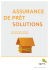 ASSURANCE DE PRÊT SOLUTIONS