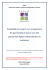 Faisabilit&eacute; et impact d`un programme de gymnastique douce sur des