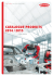 catalogue produits 2014 / 2015