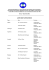 LISTE DES PARTICIPANTS