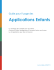 Guide pour l`usage des - App