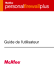 guide de l`utilisateur de McAfee Personal Firewall Plus