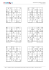 Impression de grilles de sudoku - E