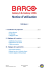 Télécharger Démarche d`utilisation BARCO