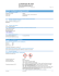 Fiche de donnée de sécurité