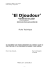 Fiche Technique `El Djoudour`