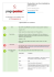 Evaluation du site mandataire