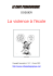 La violence à l`école - Sylvie Castaing
