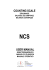 counting scale user manual