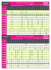 Grille horaire trains - Aéroport / Train Timetable Grille horaire trains