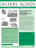 un numéro spécial d`AlterEchos a été réalisé, téléchargeable là