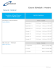 Course Schedule / Horaire