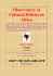 Observatory of Cultural Policies in Africa