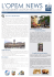 Newsletter Avril 2016