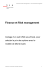 Finance et Risk management