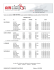 Horaire des vols