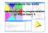 Applications des maths Introduction à la programmation en