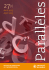 of Parallèles  - Université de Genève