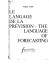 le langage de la prévision - the language of forecasting