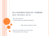 La construction du nombre aux cycles 1 et 2