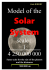 Same scale for the size of the planets and the distances 500 000 km