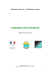 Catalogue des formations