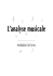 L`analyse musicale