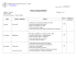 Fiche de programmation