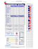 WATER POLO SCORESHEET UANA 2 0 1 1 I nternational W ater P