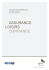 ASSURANCE LOISIRS CONFIANCE