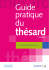 Guide pratique du th&eacute;sard