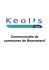 Horaires Communaut&eacute;s de communes de Beaumesnil